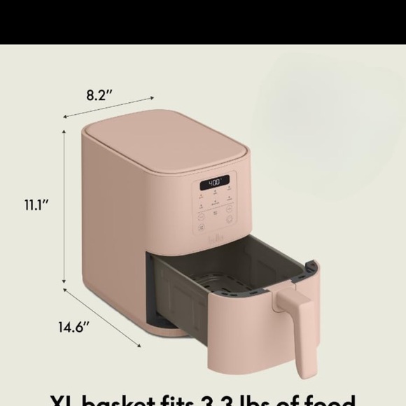Bella Pink Air Fryer - Picture 4 of 5